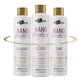 NANO KERATIN VEGAN  PROTEIN  NEW 3x 300ml KIT