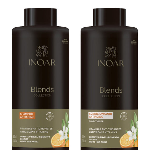 BLENDS COMPLEX VITAMIN C,A,B,D Kit Shampoo and Conditioner 2X 800ml