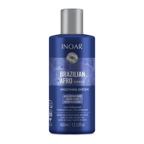 INOAR BRAZILIAN AFRO Keratin VEGAN Smoothing System SALE ON
